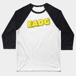 EADG // Bass Guitarist Gift Design Baseball T-Shirt